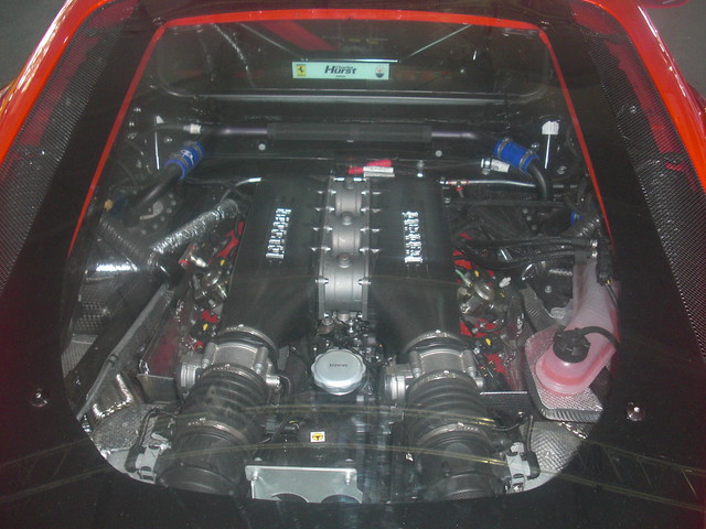 2011 Ferrari 458 Challenge Race Car Engine