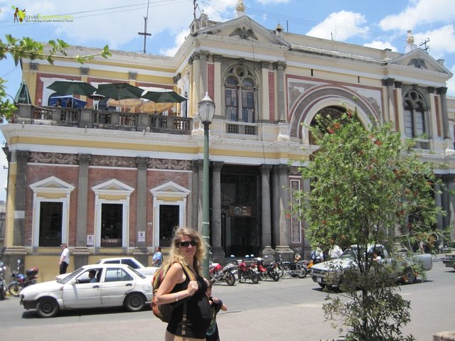 architecture in Xela, Guatemala