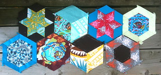 big hexies in progress for the HAL