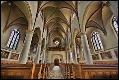 Church OLV Visitatie Velp, Netherlands (HDR)