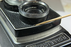 Rolleicord III Adjusting Focus of Viewer Lens