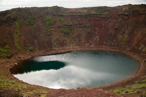 Volcanic Crater At Kerið