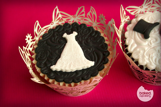 Wedding Dress Cupcakes