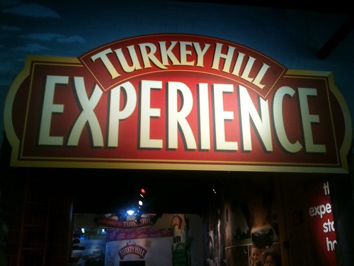 Turkey Hill Experience Sign Over Exhibit Entrance