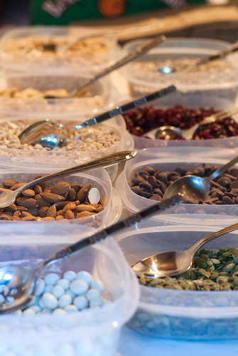 Trail mix bar, our healthy-ish alternative to a candy bar