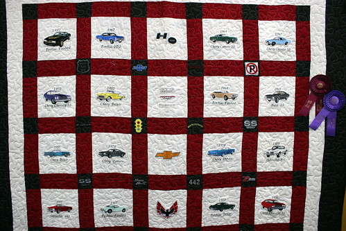 2011 TN State Fair: Creative arts Muscle Car Quilt