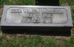 Yarbrough, Zora Wilson 1915-1976