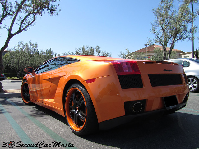Orange Lamborghini Gallardo An Orange Lamborghini Gallardo Youtube