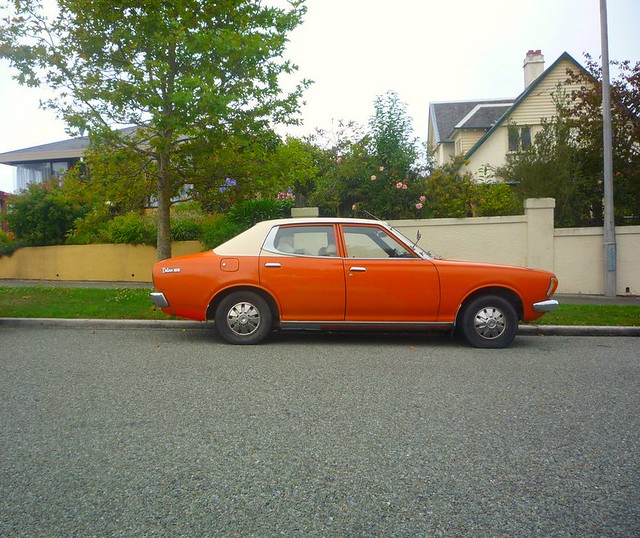 A unique sighting of a Datsun 180B in its original form a model which used