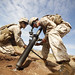 Marines prepare mortar system - Talisman Sabre