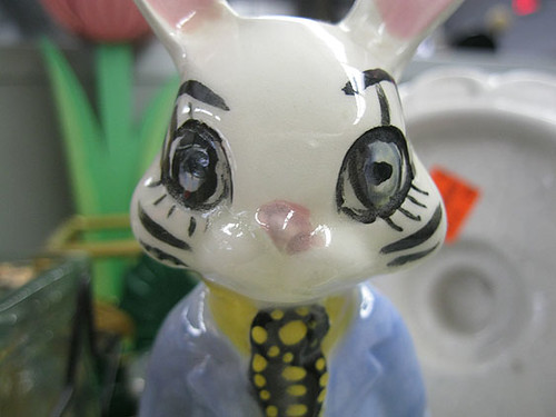 Extreme eyeliner bunny says hello