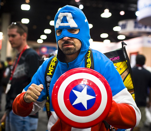 San Diego Comic-Con – Captain America! by Onigun