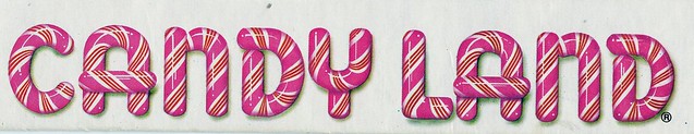 Candyland! Classic Candyland font from an older version of… Flickr
