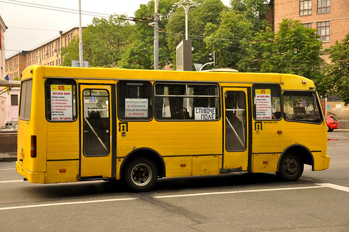 Ukrainian marshrutka bus. By Anosmia, on Flickr