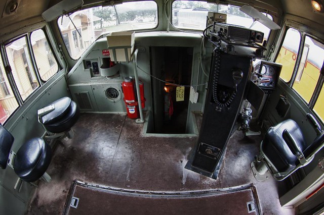 Inside A Locomotive