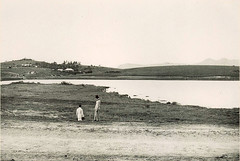 Le lac et au loin le LangBian