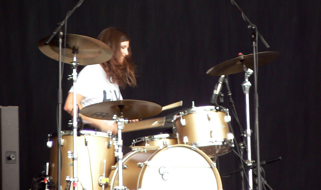Sarah Jones On Drums For Kele