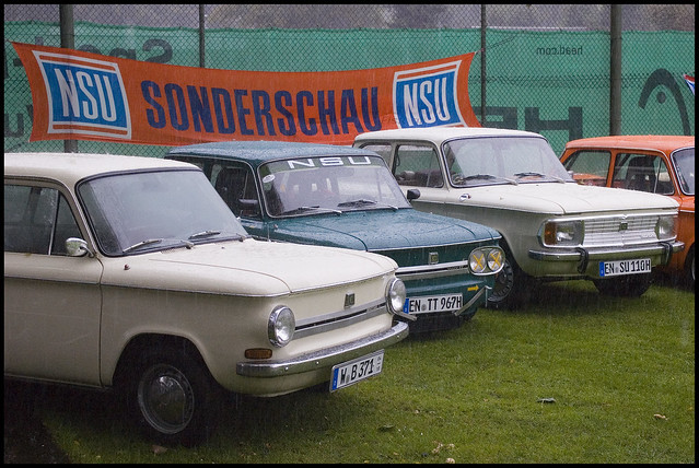 NSU Prinz 4 together with TT and 1200 I photographed this modest Prinz 4