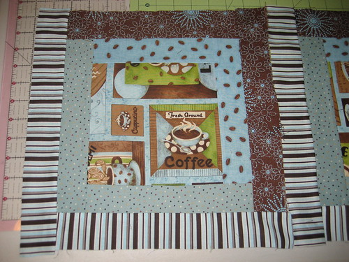 Coffee Quilt Patch