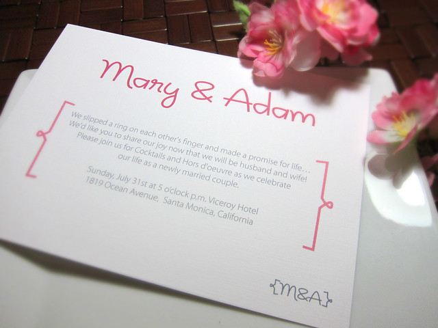 Sweetheart Wedding Invitation Response Card