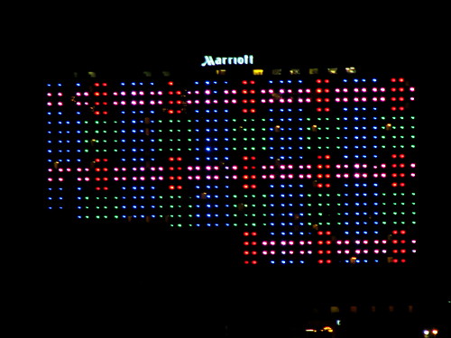 Marriott at night KC