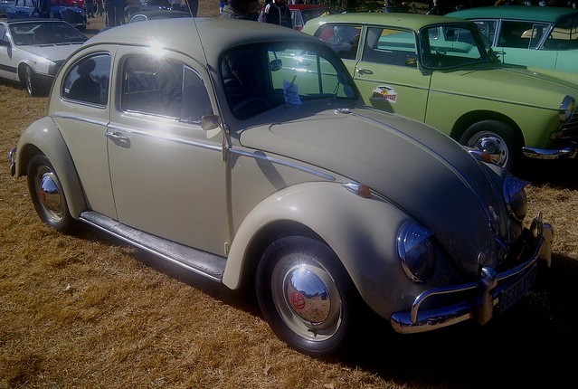 Volkswagen 1960's Beetle I make this about a 1961 model the first year we 