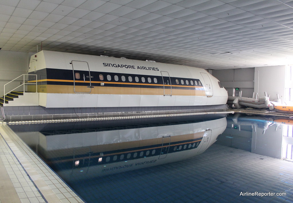 Water Safety Pool at Singapore Airlines