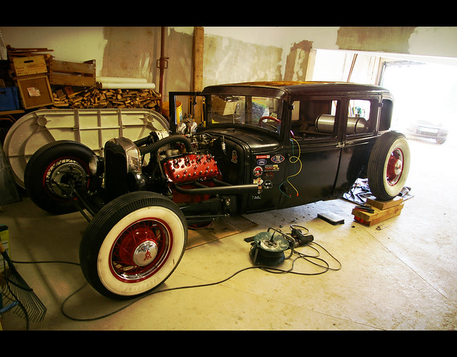 Ford A custom in Hot Rod What else 