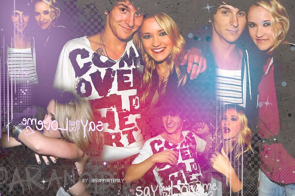 Mitchel Musso and Emily Osment