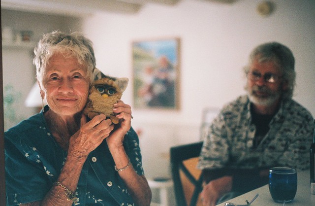 Grandmother and Furby