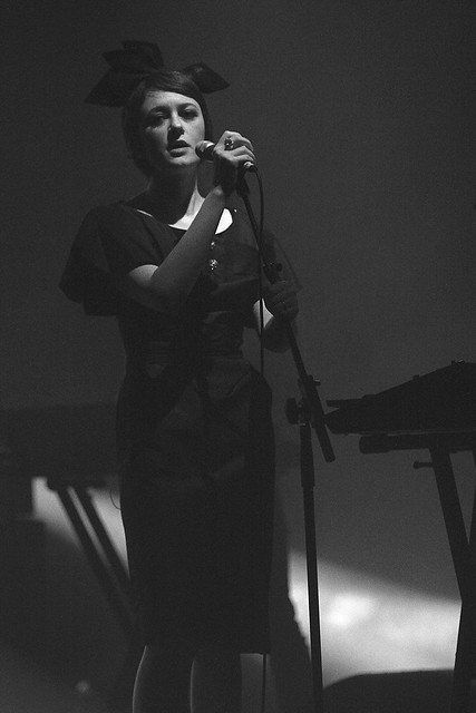 Ladytron Helen Marnie live at the Wiltern 09 24 2011 Los Angeles CA