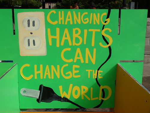 Changing Habits can Change The World