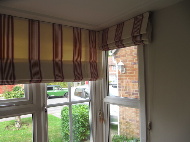 ROMAN BLINDS IN A BAY WINDOW | Flickr - Photo Sharing!