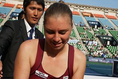 2011.09.30 Zvonareva beats Kvitova in Tokyo