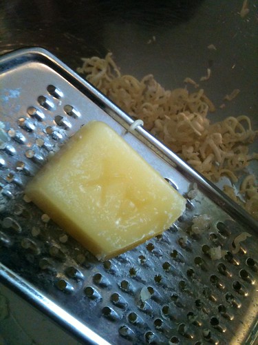 Grating Beeswax