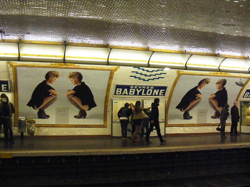 Paris metro.