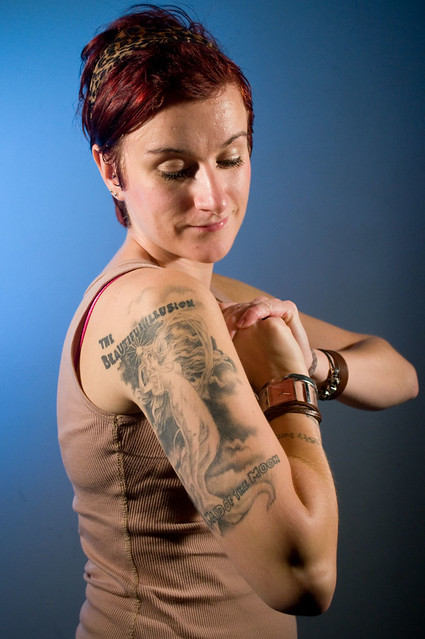 Liz Knight tattoo shot 2 Liz Knight tattoo shoot test subject