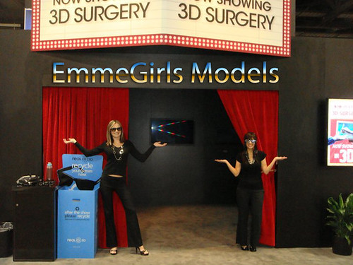 EmmeGirls Staffs Trade Show Models for Sony at American College of Surgeons ACS