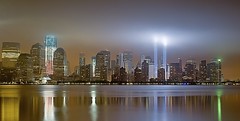 A Tribute in Lights:  9/11 Memorial 2011