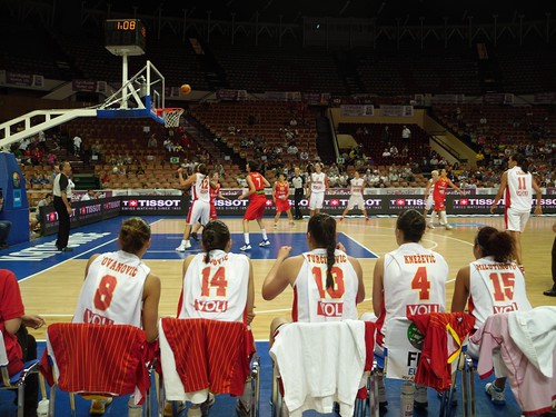 Podczas meczu Hiszpania - Czarnogóra