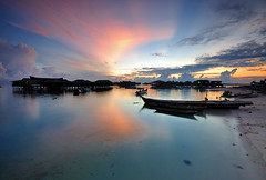 Sabah Borneo sunrise