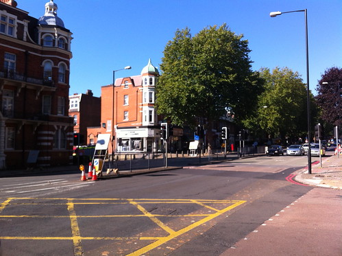 Heath Drive at Finchley Road (note Lyncroft Gdns crossing)