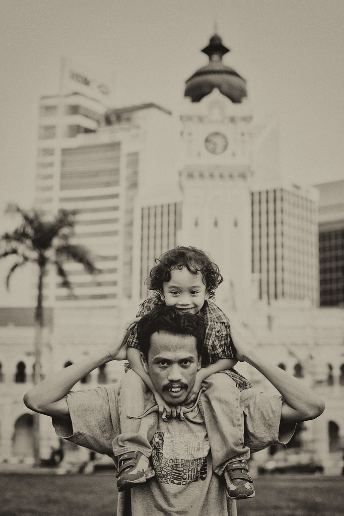 Father and Son | The Photographer and His Model