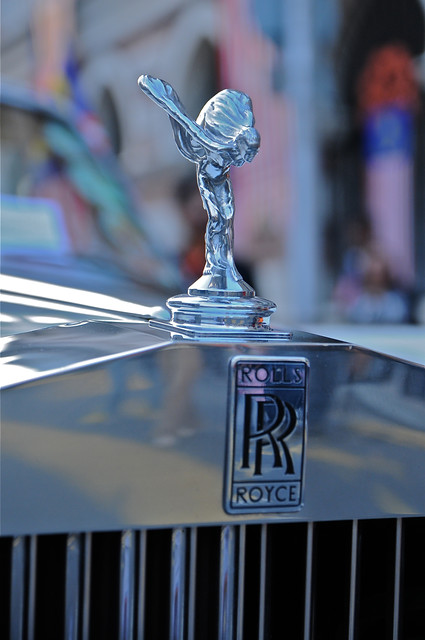 The Rolls Royce logo consists of two'R's or doubles'R' which apparently