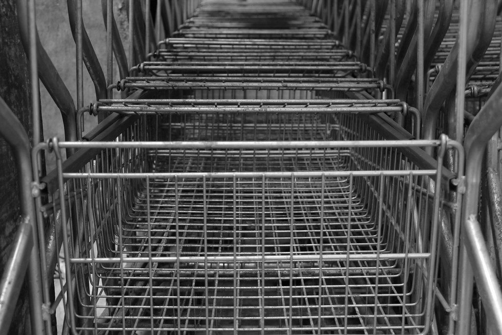 I can't believe I forgot the list at home | S�o Paulo's Municipal Market, Brazil | Street Photography, Urban Photography, Black and White Photography