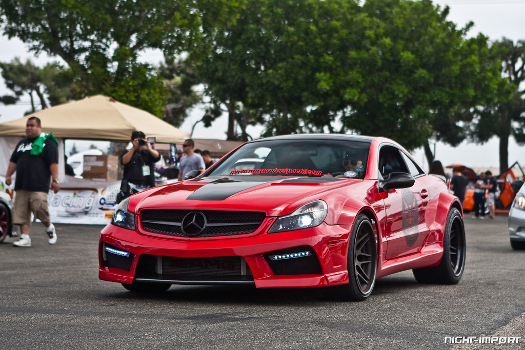 MISHA widebody SL55 AMG from Heavy Hitters is the first exotic car I thought
