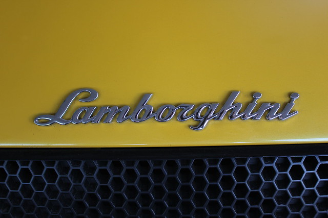 Yellow Lamborghini Murcielago LP640