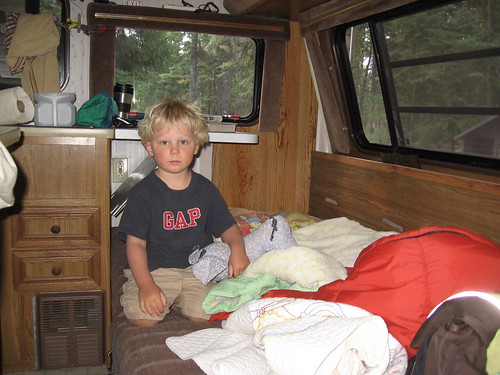 Morning in the camper