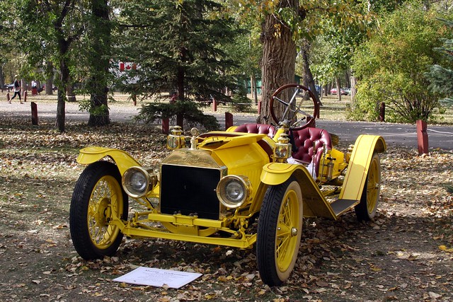 This fantastic and very yellow 1912 Ford Model T Speedster was my favorite 