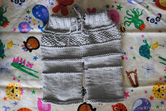 Cute little hand knit baby pants in Lion Brand Cotton-Ease